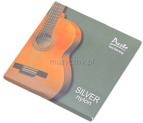 Presto Silver Nylon classical guitar strings