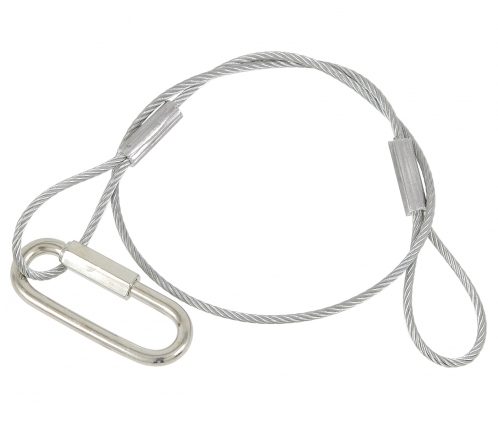 American DJ Safety cable, 60cm/3mm (10kg) 