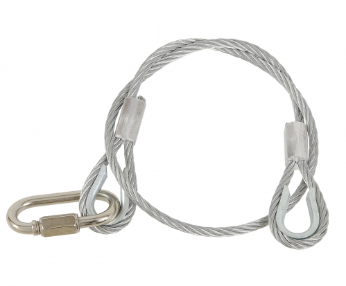 American DJ Safety cable, 60cm/5mm (45kg) 