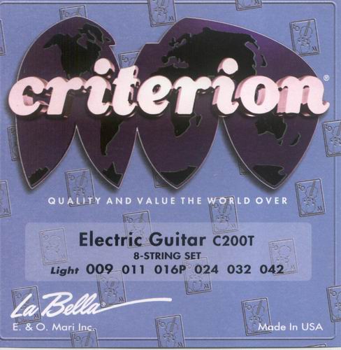 LaBella C200T Criterion Electric Guitar Strings 9-42