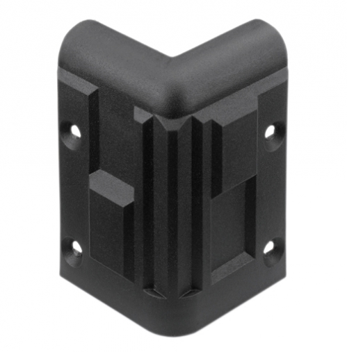 Monacor MZF8512 Plastic corner for speaker cabinets