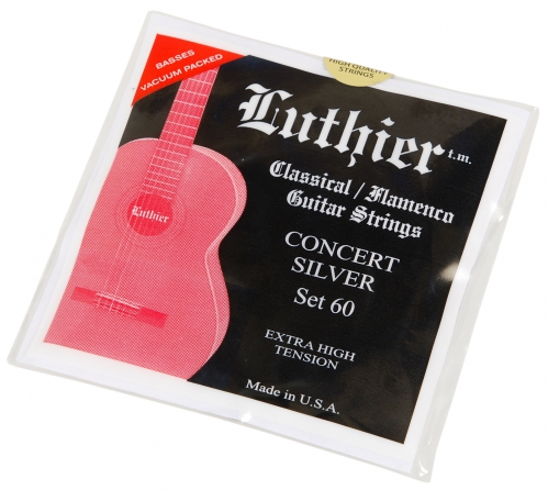 Luthier 60 concert gold classical guitar strings