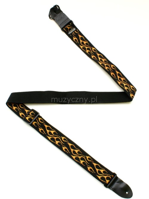 Dunlop DD40-11OY Flambe OY guitar strap