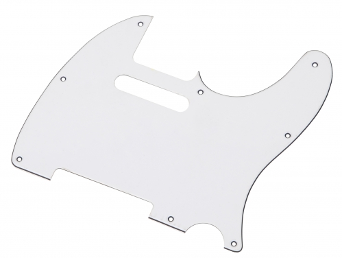 Wolfparts 683302 pickguard for Telecaster, white