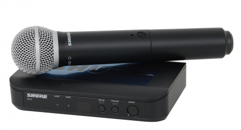 Shure BLX24/PG58 Handheld Wireless Vocal System