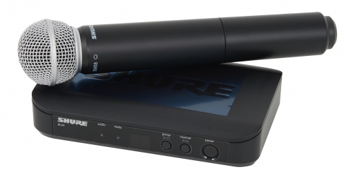 Shure SM BLX24/SM58 Handheld Wireless System
