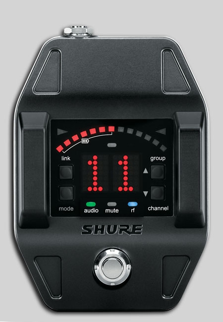 Shure GLXD6 Digital Receiver for SM and Beta Wireless