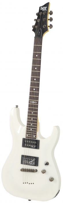 Schecter SGR C1 WHT electric guitar