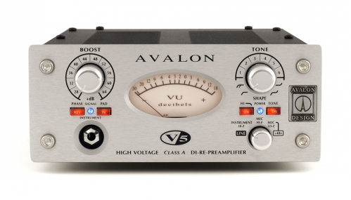 Avalon Design V5 Pure Class A DI-RE-Microphone Preamplifier