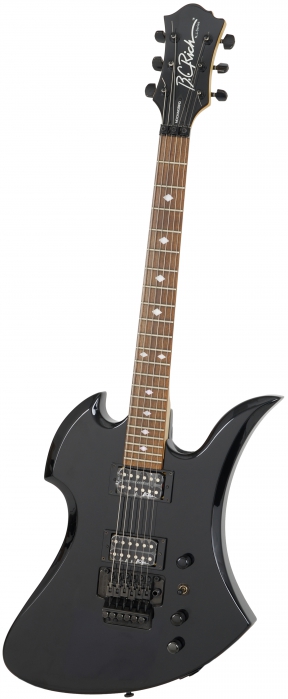B.C. Rich Mockingbird NJ Black Electric Guitar (floyd)