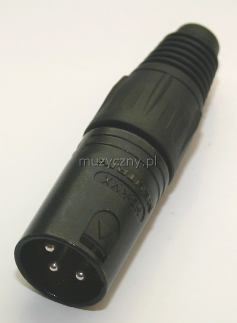 Neutrik NC3MX-BAG male XLR connector, silver contacts