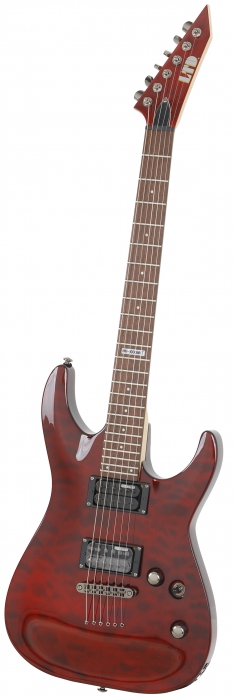 LTD MH 100 QM NT STBC electric guitar