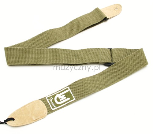 Fender Rock On Green guitar strap