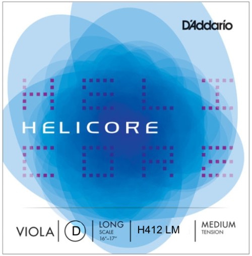 D′Addario Helicore H-412 Long Scale Viola Single D String