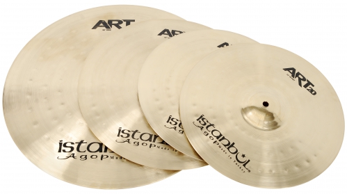 Istanbul Art20 Set HH14″, C16″, R20″, Bag drum cymbals set