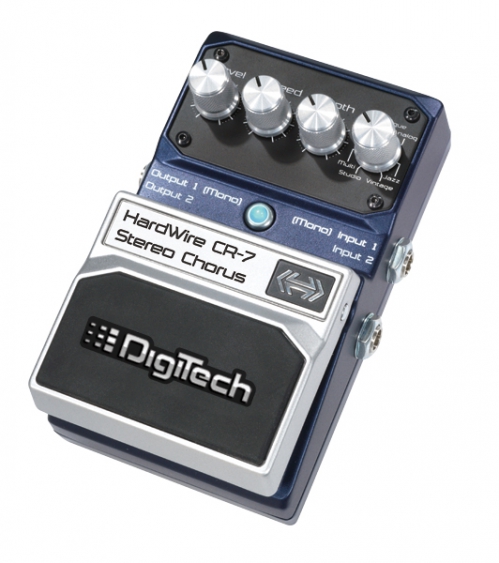 Digitech HardWire Series CR-7 Stereo Chorus Guitar Effects Pedal