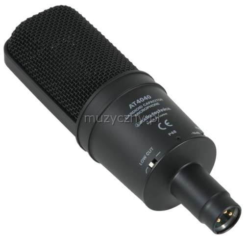 Audio Technica AT-4040 Condenser Microphone with basket