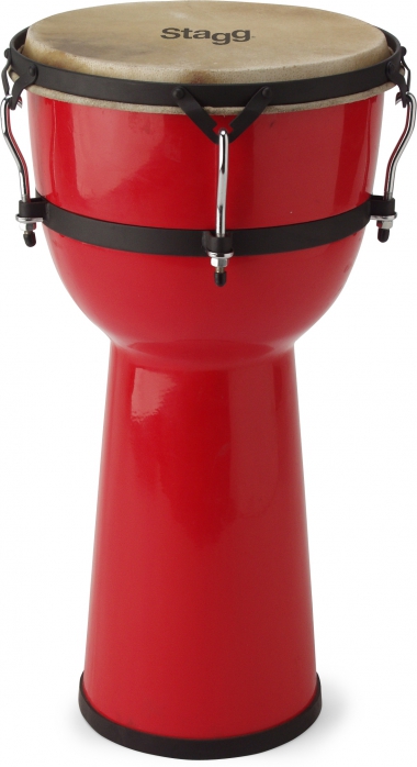 Stagg DPY10-RD Fiberglass Djembe