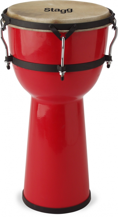 Stagg DP8-RD Fiber Glass Djembe 8″ djembe