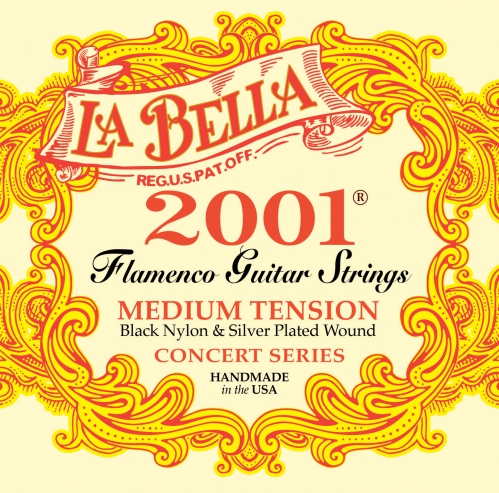 LaBella 2001 Flamenco Classical Guitar Strings 28-42 (medium tension)