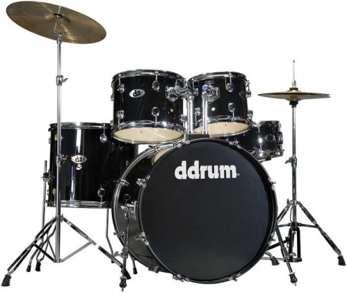 DDrum D2 Midnight Black drum kit