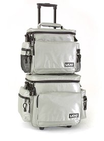 UDG SlingBag/Trolley Set 115LP + 4 CD Map Silver