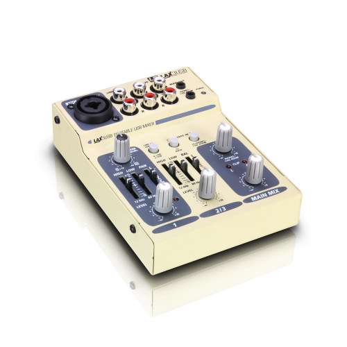 LD Systems LAX-3 USB analog audio mixer with USB interface