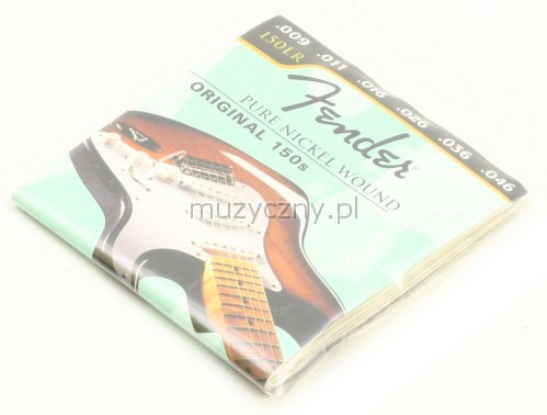 Fender 150LR electric guitar strings  9-46