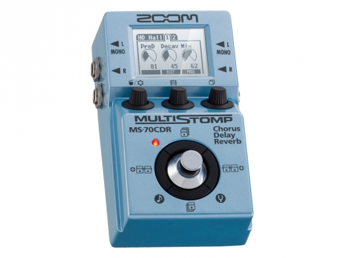 Zoom MS 70CDR Multi Stomp guitar effect pedal