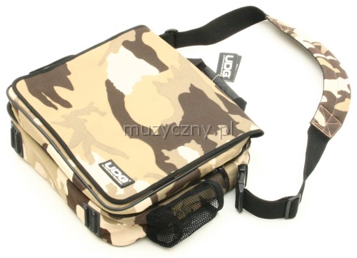 UDG Courier Bag Deluxe 45LP′s + laptop Army Desert