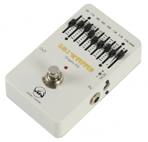 VGS 570239 Salt′n′pepper equalizer guitar effect pedal
