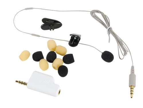 MicW i855 Kit cardioid lavalier microphone + accessories
