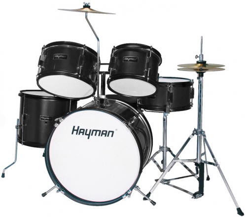 Hayman HM50-BK Junior drum kit Hayman HM50-BK Junior drum kit