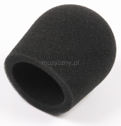 Monacor WS-3 microphone windscreen, black