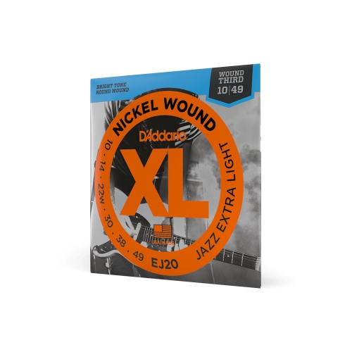 D′Addario XL-EJ-20 electric guitar strings 10-49