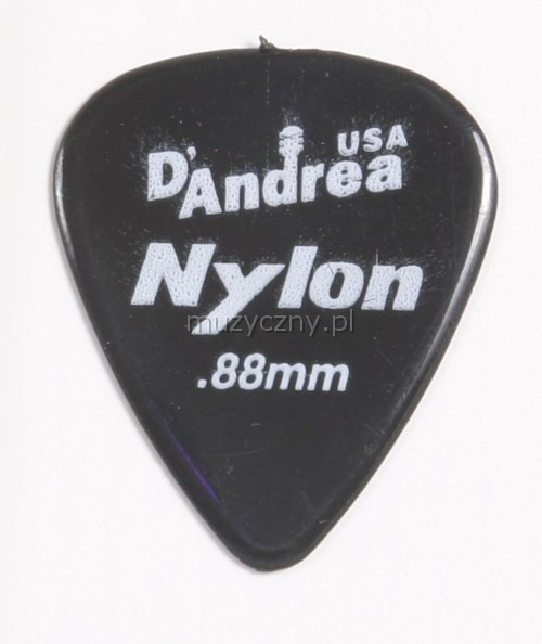 D′Andrea Nylon Black pick 0.88 mm
