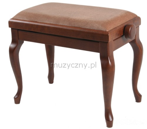 Akmuz adjustable piano stool S-30, walnut