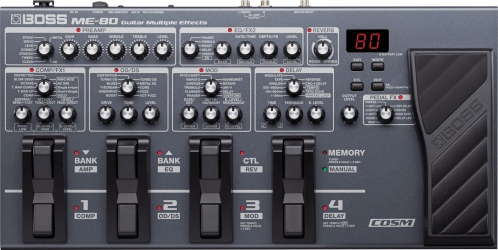 BOSS ME-80 multiefekt gitarowy