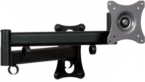 Edbak GD18c-B Monitor Double Swing Arm Wall Mount 14″-26″, black