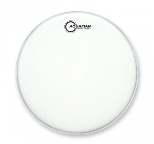 Aquarian 14″ TC Satin Texture Coated WH Tom Tom/Snare Heads
