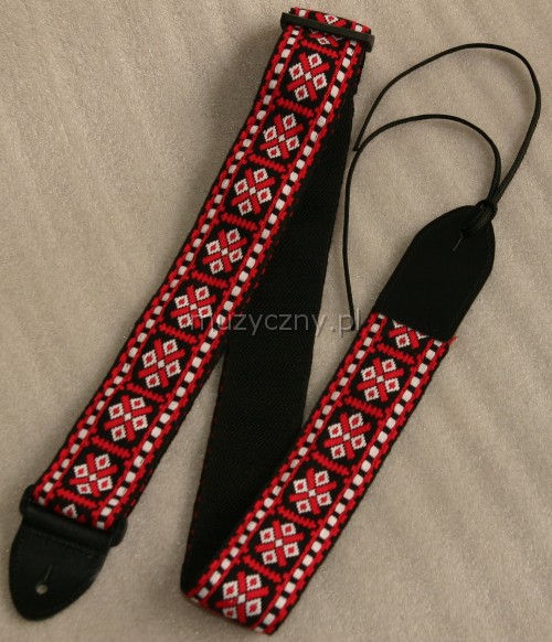 Akmuz PKS-4 universal guitar strap (red)