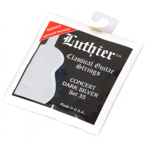 Luthier 35 concert dark silver classical guitar strings