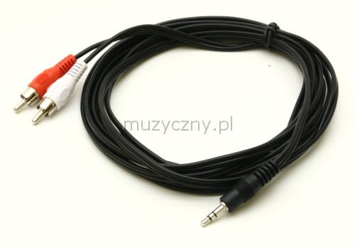 Act 3,5mm jack stereo cable 3.5/2xRCA (cinch) - 5m