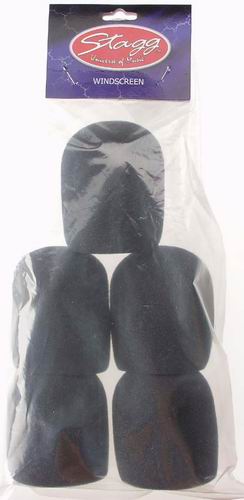 Stagg WS-S35 microphone windscreens (5 pcs.)