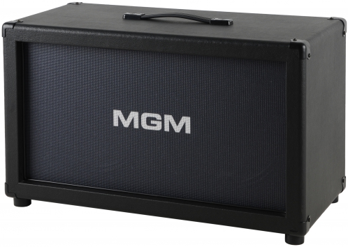 MGM PWM212 BKC 2x12″ Celestion Vintage 30 guitar speaker cabinet