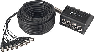 Sssnake M8II multicore 8p/stagebox (15m)