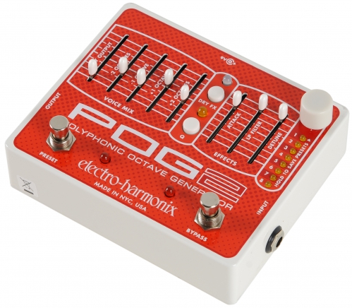 Electro Harmonix POG2 Polyphonic Octave Generator guitar effect pedal