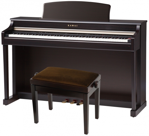 Kawai CN34 R digital piano with seat for pianist Grenada BG27