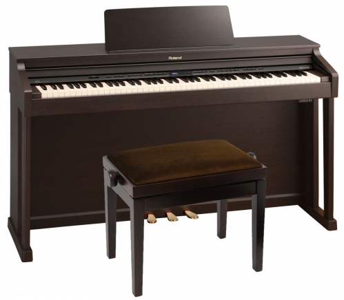 Roland HP503 RW digital pano with seat for pianist  Grenada BG 27