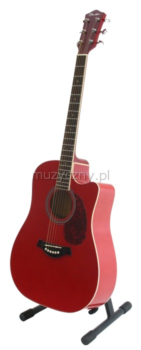 Burton W-0C/TRD acoustic guitar cutaway